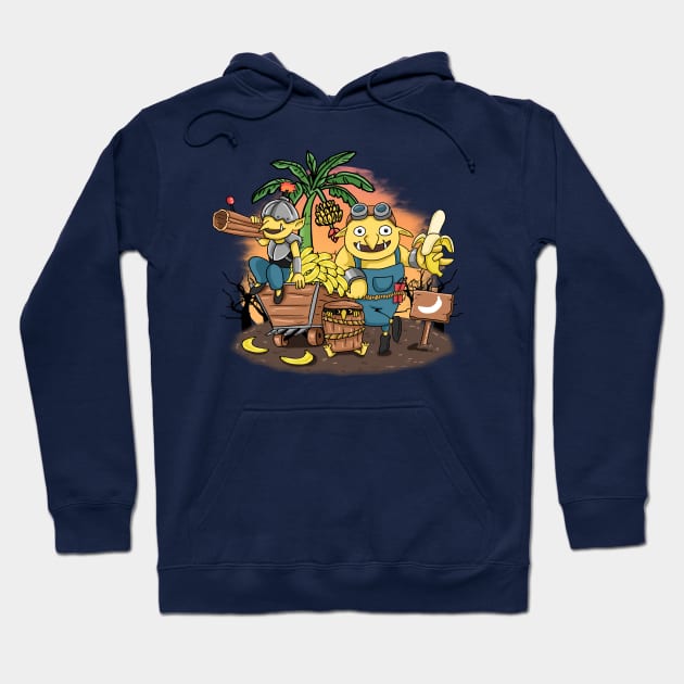 Techies x Banana Hoodie by yuyunM